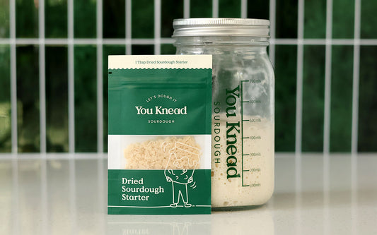 Sourdough Starter Recipe with Dried Starter Flakes