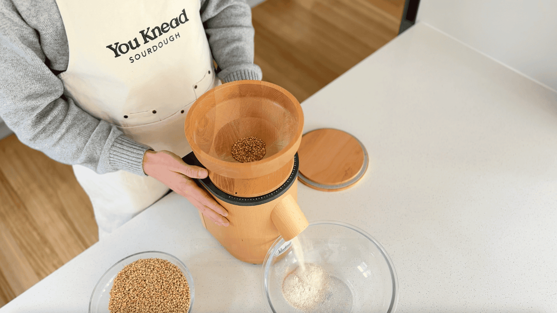 how to mill flour for sourdough